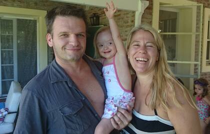 Bettina dice que Delfi llegó a este mundo para brindar paz, alegría y tranquilidad.