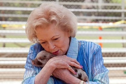 Betty White era, además, una reconocida militante por los derechos de los animales