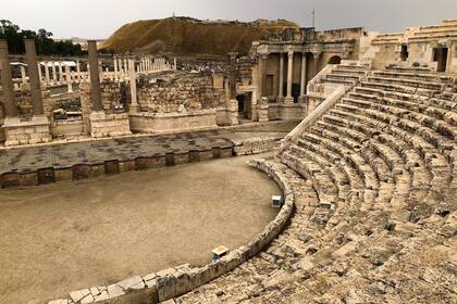 Beut She an fue una gran urbe con anchas avenidas, teatros y termas