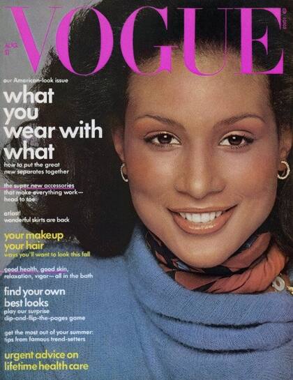Beverly Johnson fue la primera modelo afroamericana en aparecer en la portada de Vogue