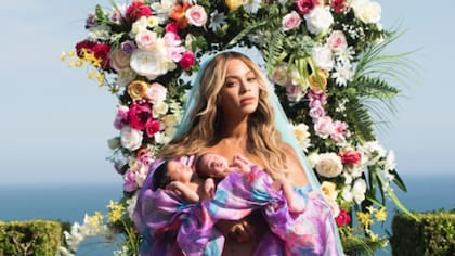 Beyoncé mostró a sus gemelos