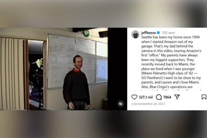 Bezos detalló los motivos de su mudanza a Florida