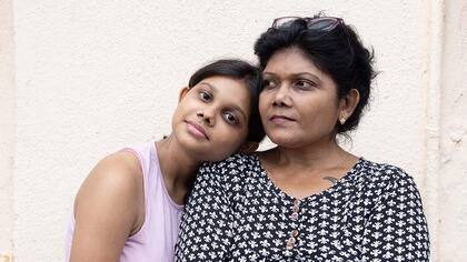 Bhoomi Sinha asegura que el apoyo de su hija fue fundamental para denunciar su caso y tratar de rehacer su vida.