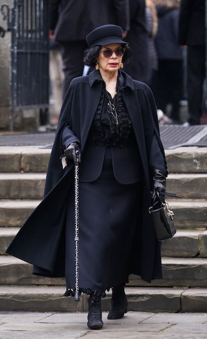 Bianca Jagger, ex mujer de Mick Jagger, también dijo presente.