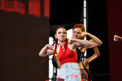 Bianca Lif se presentó en el Perry's, el escenario electrónico del festival