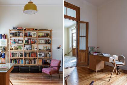 Biblioteca (Broca Muebles). Escritorio (Mercado de Pulgas).
