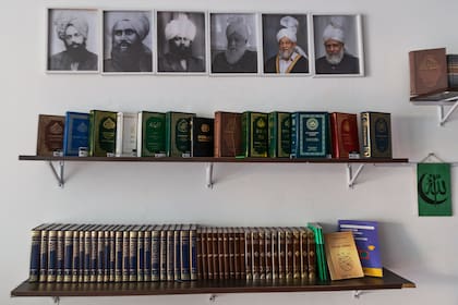 Biblioteca del Centro de la Comunidad Musulmana Ahmadia, en Palermo