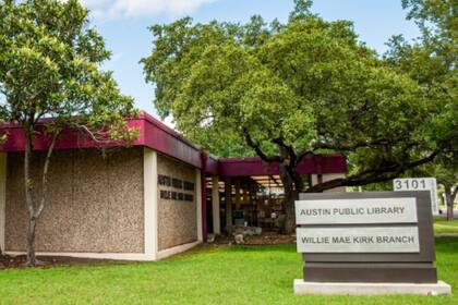 Las sucursales de la Biblioteca Pública de Austin en las que se puede solicitar la ELC