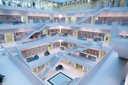 Biblioteca Pública de Stuttgart. Foto: Marcel Knupfer/Unsplash