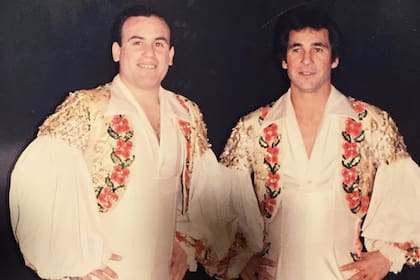 Con su primo, el Negro Lozano, formó una celebrada dupla de trapecistas