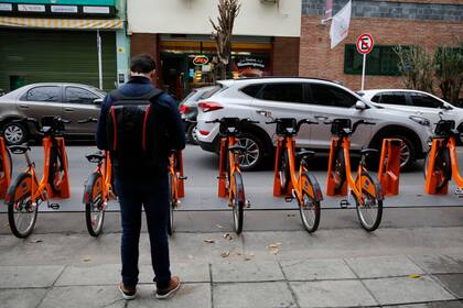 Una de las 400 estaciones distribuidas por la Ciudad