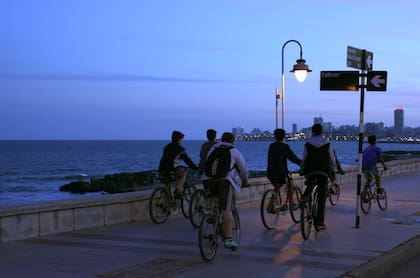 Bicicleteada por La Rambla. Gentileza Emtur