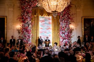 La intimidad de la cena de Estado en la Casa Blanca que deslumbró a Washington