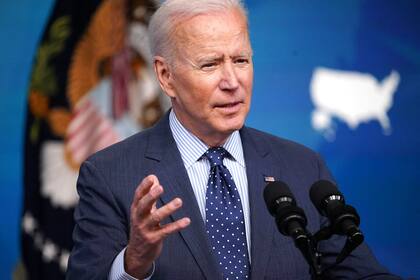 Biden, en un acto en la Casa Blanca (Photo by MANDEL NGAN / AFP)