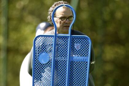 Bielsa prepara el partido de mañana ante Barcelona
