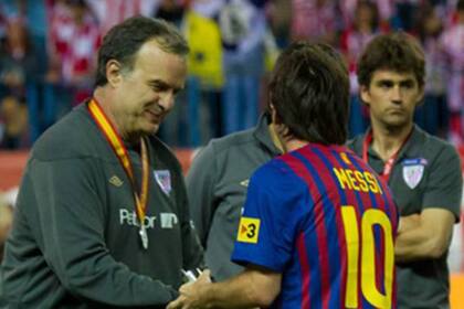Bielsa y su encuentro con Messi cuando dirigía a Athletic Bilbao
