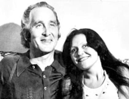 Biggs en Río con Raimunda, su entonces novia, en 1974