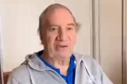 Una imagen reciente del doctor, de cuando manifestó sus deseos para el año nuevo 2020.