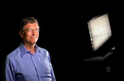 Bill Gates, fundador de Microsoft, en una sesión de fotos realizada hace dos días