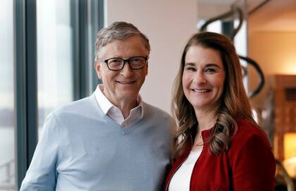 Bill Gates y Melinda French Gates, en 2019 en Kirkland, Washington. (Foto AP/Elaine Thompson)