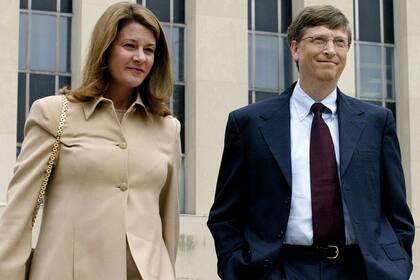 Bill Gates y su esposa Melinda