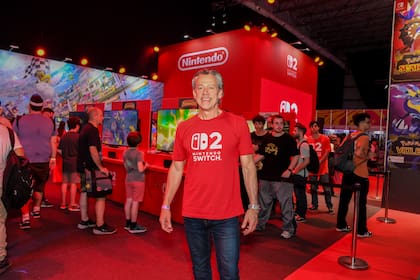Bill Van Zyll, VP y General Manager de Nintendo Latinoamérica, en Argentina Game Show