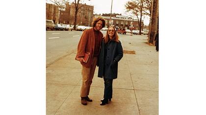 Bill y Hillary, en la universidad