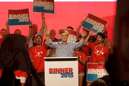 Binner, en el lanzamiento de su precandidatura