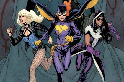 Birds of Prey en los cómics, con Batgirl en el centro