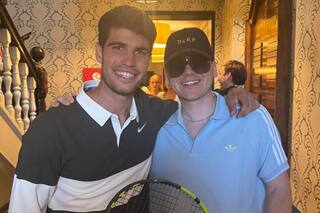 Bizarrap fue a apoyar a Carlos Alcaraz a Londres: cómo nació la amistad entre el músico y la leyenda del tenis