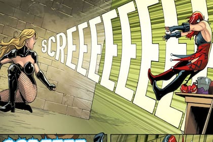 Black Canary contra Harley Quinn