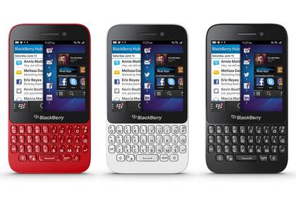 BlackBerry Q5 estará disponible en rojo, blanco, negro y rosa, y llegará al mercado en la segunda mitad de este año