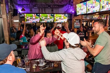 Blackmarket, en el downtown, un sportbar con más de 30 teles