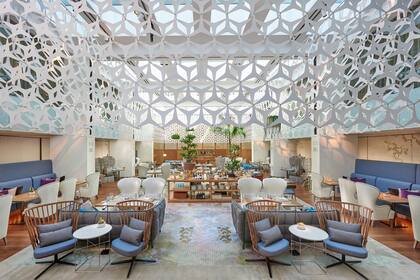 Blanc en el Hotel Mandarin Oriental, Barcelona