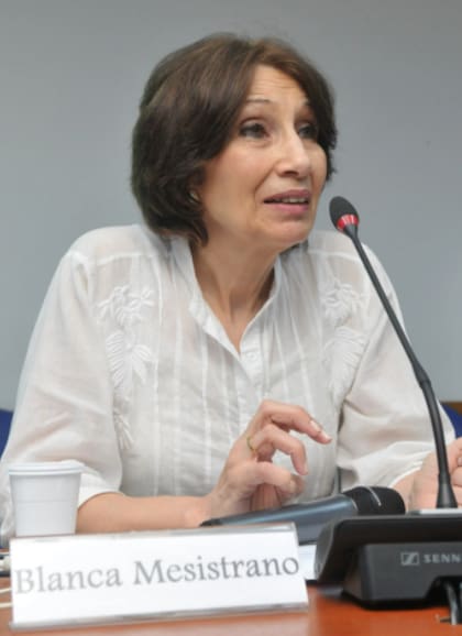 Blanca Mesistrano, presidenta de Fibroamérica, una ONG que asesora a pacientes con figromialgia