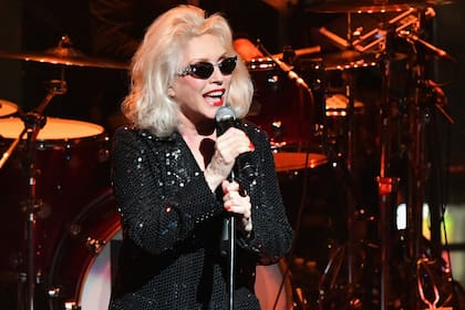 Debbie Harry en la más reciente visita de Blondie a la Argentina