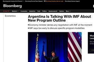 Milei compartió un artículo de Bloomberg sobre el futuro de la economía argentina