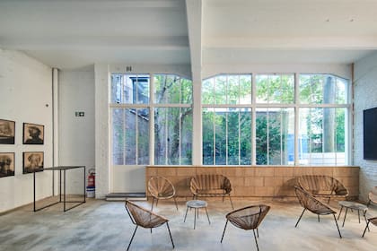 Bloques de cáñamo IsoHemp usados como muro divisorio interior y expuestos. Fabricados con materiales naturales, ofrecen aislamiento térmico, acústico y control de humedad