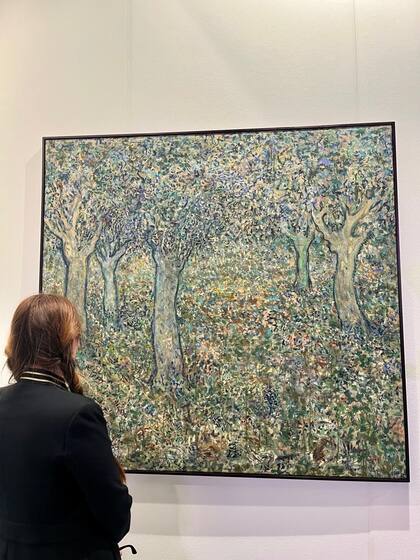 "Blue Grass Forest" (2024), de Vicente Grondona, en Revolver