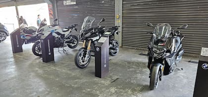 BMW exhibió las motos de su portfolio
