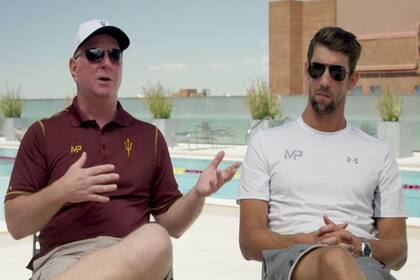 Bob Bowman y Michael Phelps, una sociedad deportiva que fue de la pileta a las pistas de carreras