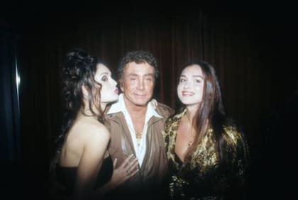 Bob Guccione en una fiesta de Penthouse en Nueva York, 1995 (Getty Images)