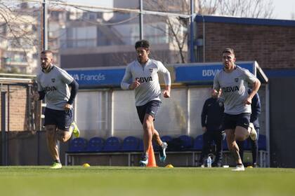 Benedetto, Pablo Pérez y Buffarini, al trote en el comienzo de la pretemporada