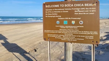 Boca Chica Beach es la playa de Brownsville (Crédito: Analía Llorente/BBC News Mundo/