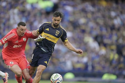 Boca Jrs vs River Plate. Giménez y Armani
Copa de la Liga 2025, en La Bombonera