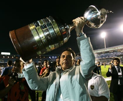 Boca Juniors ganó su última Libertadores en 2007 de la mano de Miguel Angel Russo como DT
