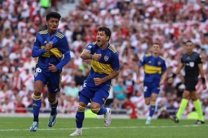 Boca Juniors se fue conforme del Monumental, donde igualó 1 a 1 con River en el Superclásico