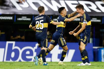 Boca le ganó a Barcelona de Ecuador por 3-0