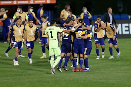 Boca le ganó a Racing y esta en semifinales.