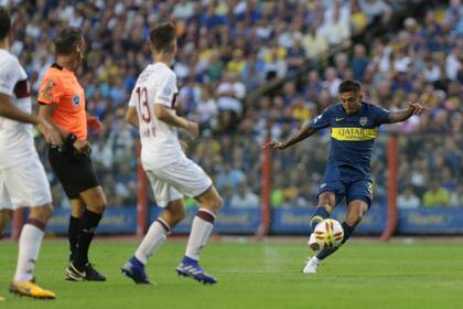 Boca se impuso con lo justo a Lanús